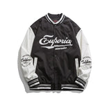 Letterman Jacket Outfit Senior Jackets Varsity Baseball Coat Men's Spring and Autumn Jacket Casual Top