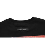 Fog Tops Summer Retro Avatar Short Sleeve Tshirt Men and Women Loose Half Sleeve Fear Of God