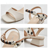 Nude Wide Fit Block Heels