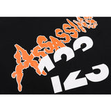 Rrr123 Sweatshirt Rabbit Graffiti Letter Print Loose Terry Sweater