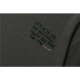 Men T Shirt Summer Casual Tops Cartoon Printed Short Sleeve T-shirt Men's round Neck Half Sleeve Harajuku Style Street Trendy Half Sleeve