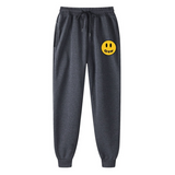 Smiley Face Hoodie Smiley Print Loose Men's Women's Pullover Hoodie