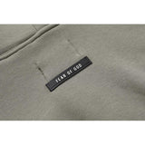 Fog Tops Male and Female Large Size Retro Sports Long Couple Wear Fleece Pullover Autumn and Winter Fear Of God