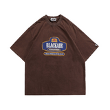 Blackair T Shirt Summer Washed T-shirt