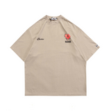 Blackair T Shirt Summer Valentine 'S Day Limited Letter Retro Short Sleeve T-shirt