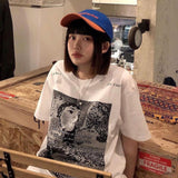 Cavempt Ce Life Cav @ Empt Reflective Short Sleeve Face Men's and Women's T-shirt