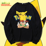 Men and Women Pokemon Pikachu Hoodie Cotton Loose