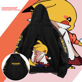 Men and Women Pokemon Pikachu Hoodie Y Pikachu Hooded Sweater