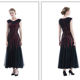The Great Gatsby Prom Dresses Autumn and Winter Dress plus Size Vintage Sequins