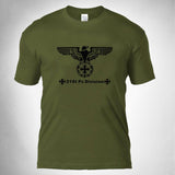 Tactics Style T Shirt for Men Tactical Outdoor Cotton Men's round Neck T-shirt Printing