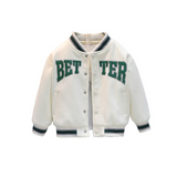 Toddler Boys Jackets Boys' Baseball Jacket Coat for Children Spring and Autumn