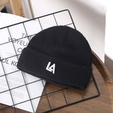 Yankee and Dogers Winter Hat Outer Sports Leisure Warm Wool Couple