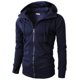 Tactics Style Men Sweatshirts & Hoodies Men's Sports Casual Jacquard Bathroom Hooded Jacket