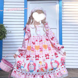 Gothic Lolita Harajuku Style Clothing Dress Op Cute Dress for Women