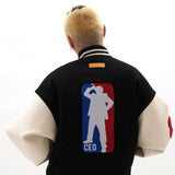 All Star Varsity Jacket Embroidered Baseball Uniform