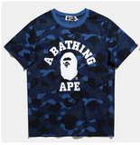 Bape T Shirt Short Sleeve Men and Women Loose-Fitting Casual T-shirt