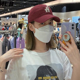 Yankee and Dogers Baseball Cap Soft Top Retro Street Style Casual Cap