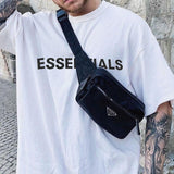 Fog T Shirt Short Sleeve Cotton Tshirt Men and Women Loose Half Sleeve Fear Of God