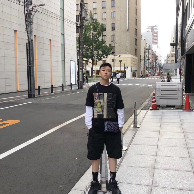 Cavempt Ce Life Cav @ Empt Printed Men's and Women's T-shirt Short Sleeve