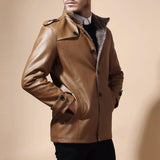 Tactics Style Men Outdoor Windproof Coat Men Casual Jacket Men's Leather Jacket