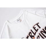 Men's T-shirt Summer Casual Tops Cartoon Printed Short Sleeve T-shirt Men's I round Neck Half Sleeve Trendy Loose