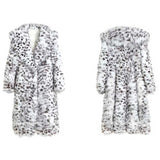 Women Dalmatian Coat2022 Faux Fox Fur Fur Black Dot Leopard Print Coat Fur for Women