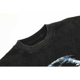 Present T Shirt Limited Retro Distressed Leopard Print T-shirt