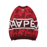 A Ape Print Hoodie