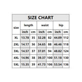 Women Plus Size Denim Shorts High Waist Slim Fit Denim Shorts