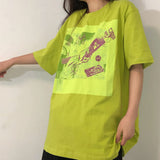 Cavempt Ce Life Cav @ Empt Mobile Phone Printing Male and Female Couple Short Sleeve