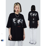 Blackair T Shirt Spring and Summer Retro Letter T-shirt