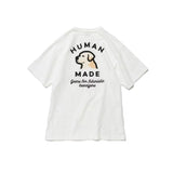 Human Made T-Shirt Slub Cotton Trendy Loose Couple Short Sleeve