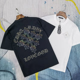 CHH Chrome Heart T Shirt Spring/Summer round Neck Short Sleeve T-shirt for Men and Women