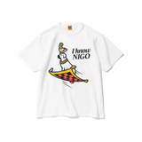 Human Made T-Shirt Slub Cotton Flying Blanket Dog Loose Couple T-shirt