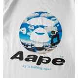 A Ape Print T Shirt