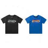 Thrasher T Shirt Flame Thrasher Summer round Neck Loose Print