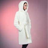 Full Length Faux Fur Coat