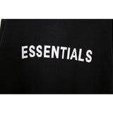 Fog Sweatshirt Male and Female Large Size Loose Chest YarnDyed Alphabet Knitting Crew Neck Pullover Sweater Fear Of God