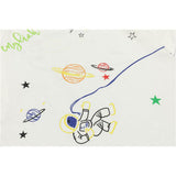 Men T Shirt Summer Casual Tops Men's Clothes Summer Wear Retro Men's round Neck Short Sleeve Casual Cartoon Rocket