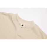 Rrr123 Sweatshirt Rrr123 Casual Loose Henry Collar Sweater