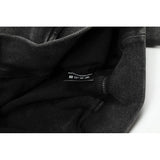 Present Hoodie Rose Skull Distressed Hooded Sweater for Men