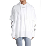 Off White Hoodie Pullover Sweatshirts Men's Plus Size Sweater Owt Casual Fashionable Comfortable