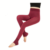Women Legging Autumn and Winter Thickening Velvet Padded Leggings Women's High Waist One-Piece Trousers