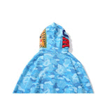 Shark Print Hoodie Casual Large Size Loose Sweater Jacket