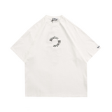 Blackair T Shirt Retro Short Sleeve Tiger Printed Loose T-shirt