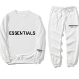 Fear Of God Fog Essentials Hoodie & Sweatpant 2 Piece Set For Men And Women