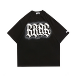 Blackair T Shirt Blackair Summer Print Short Sleeve Loose T-shirt