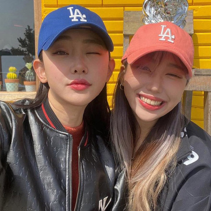 Yankee and Dogers Baseball Cap Soft Top Retro Street Style Casual Cap