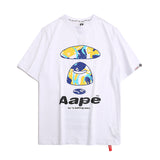 A Ape Print T Shirt