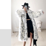 Full Length Faux Fur Coat